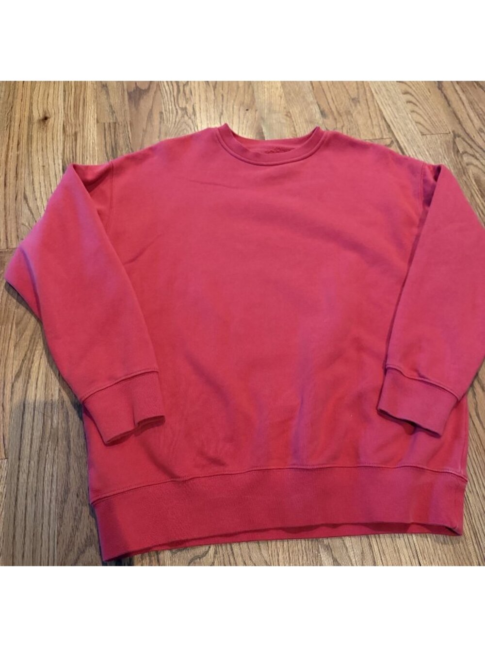 Gap Teen Junior Girls Size 12 Red Crew Sweatshirt